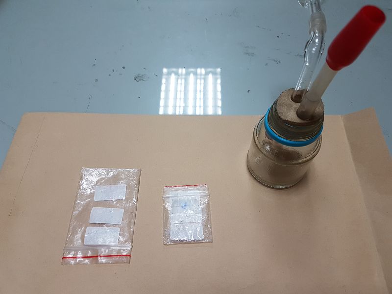 警方起出0.61公克安毒及吸食用具