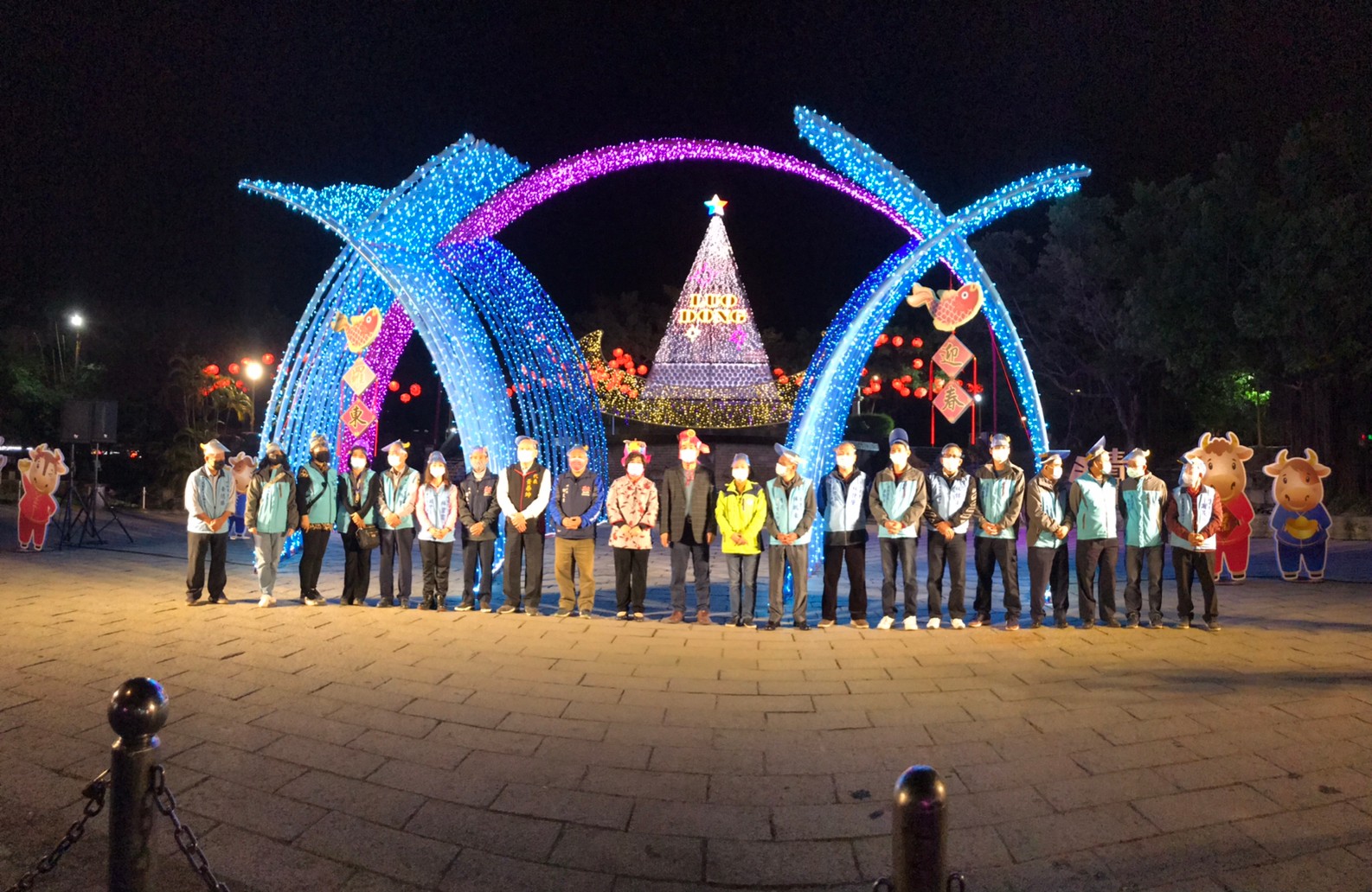 羅東迎春街景佈置啟動