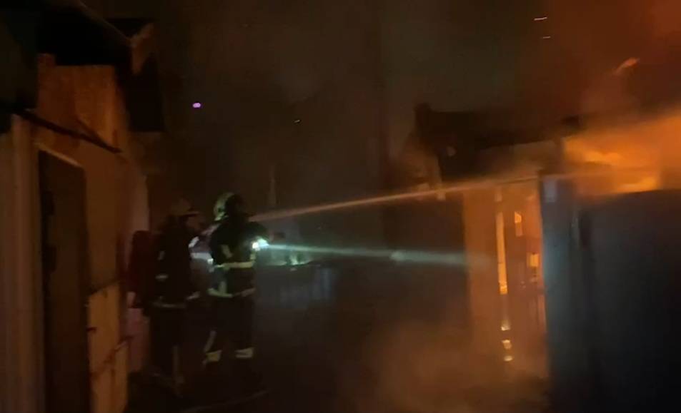 羅東林場暗夜傳火警