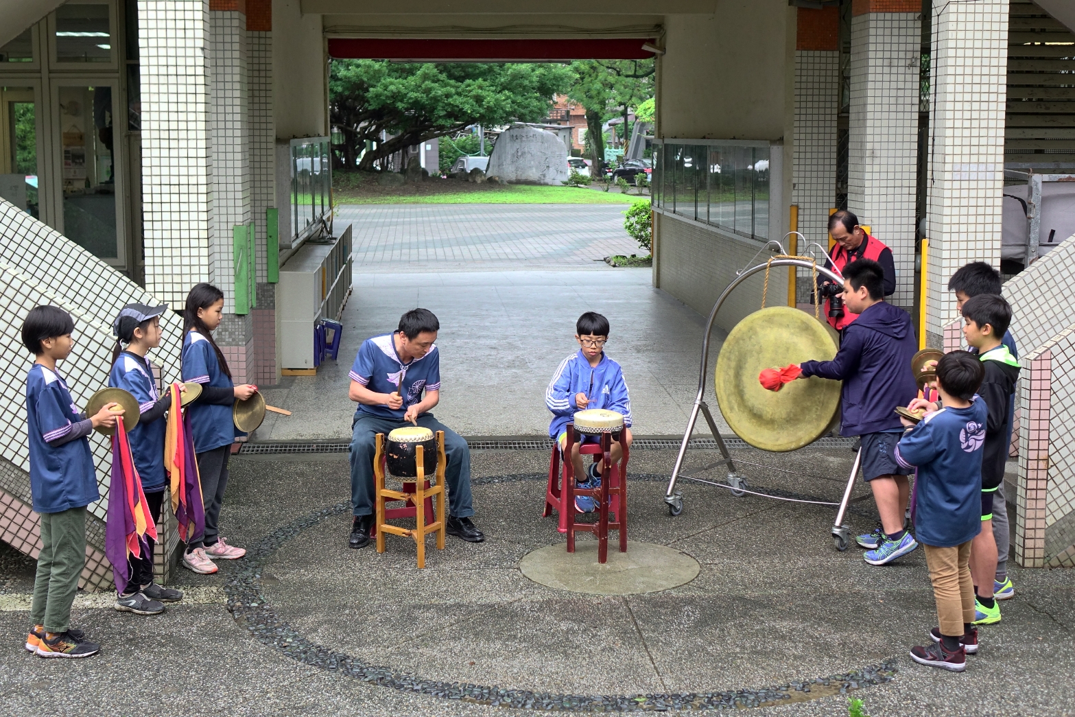 岳明國小歡慶新校舍啟用