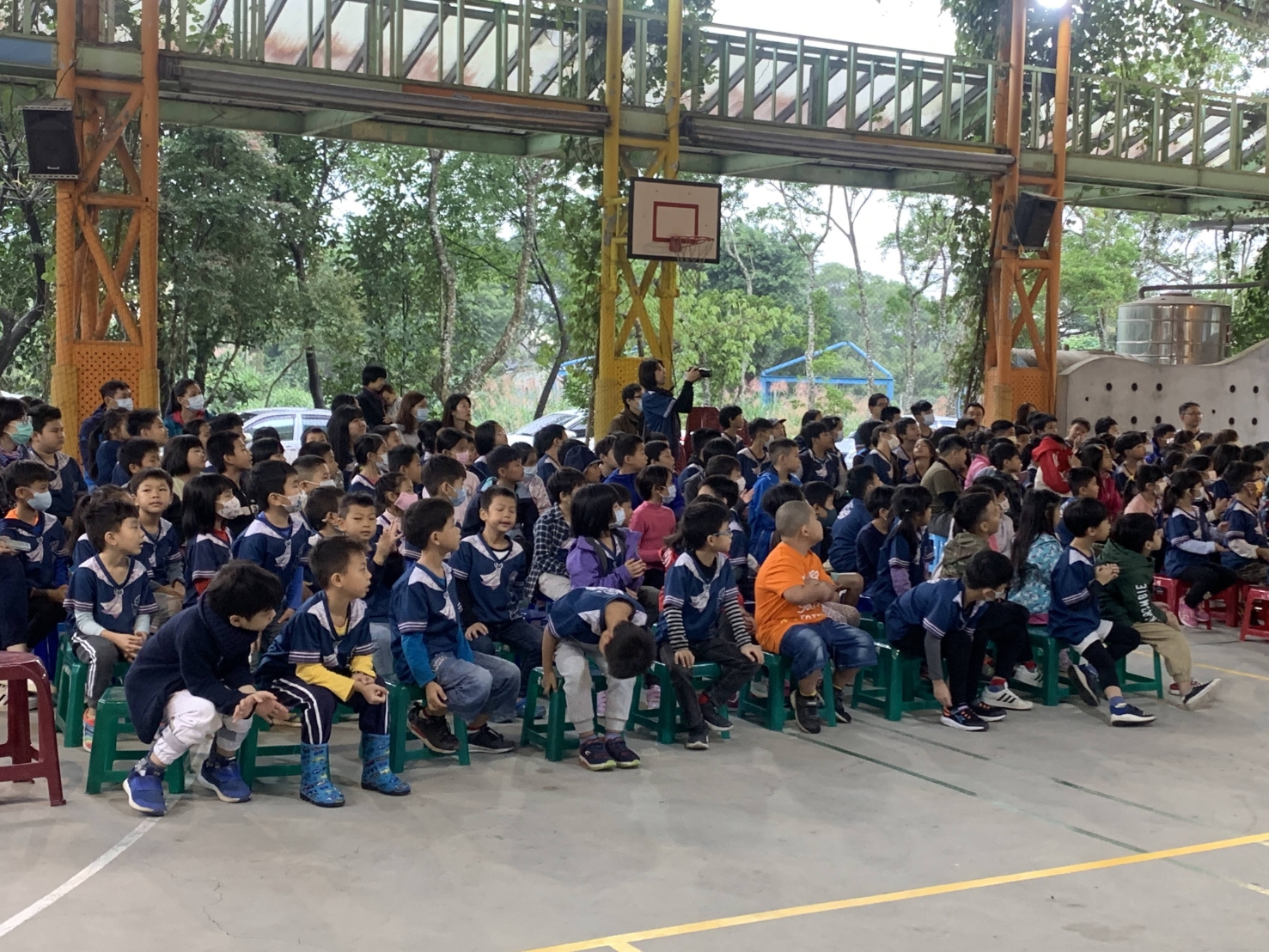 岳明國小歡慶新校舍啟用