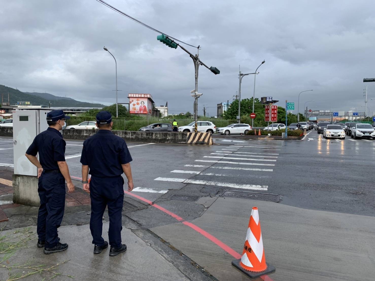 蘇花路廊車流