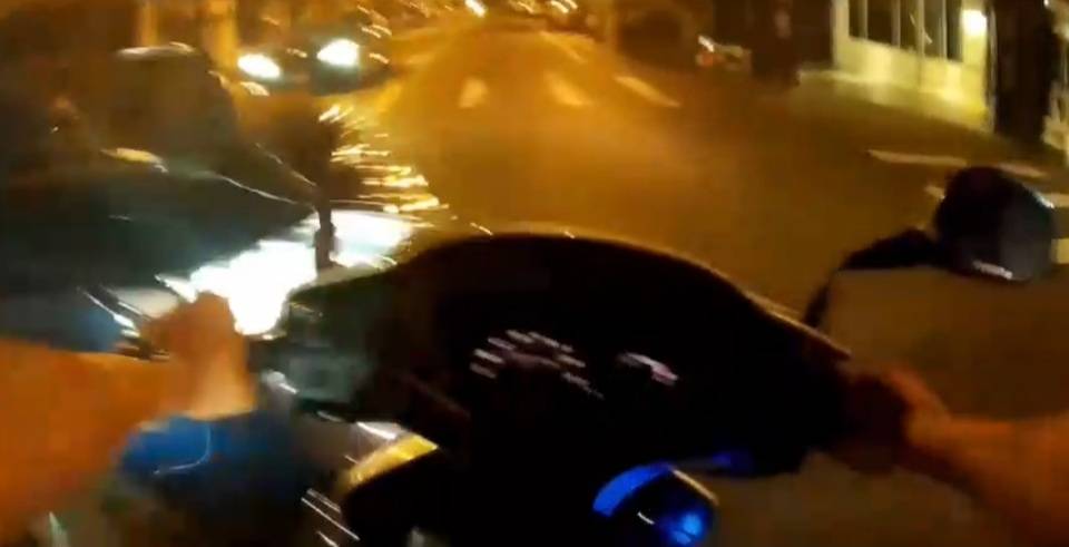 暖警開道協助民眾送醫