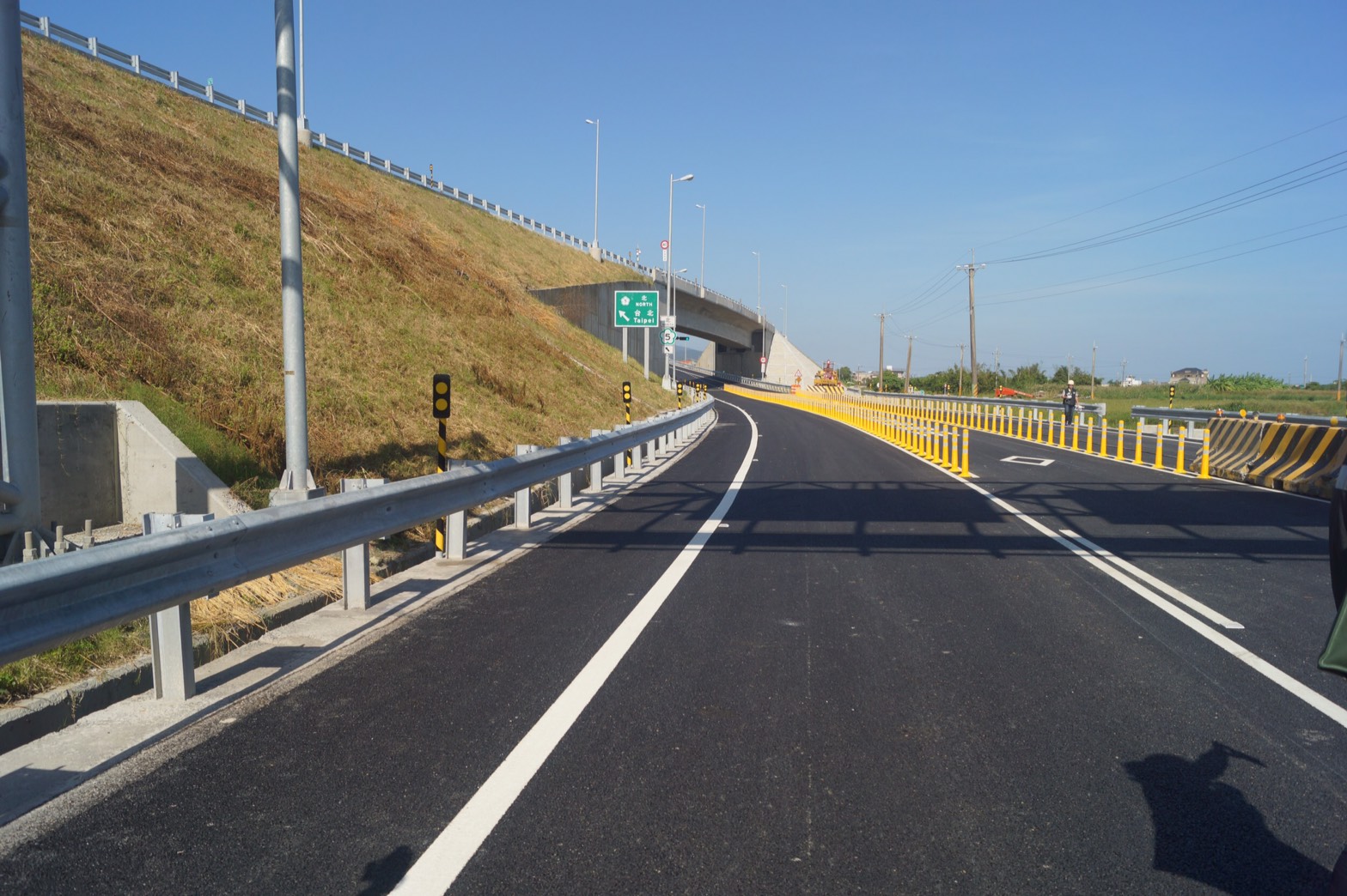 增設的匝道已準備就緒