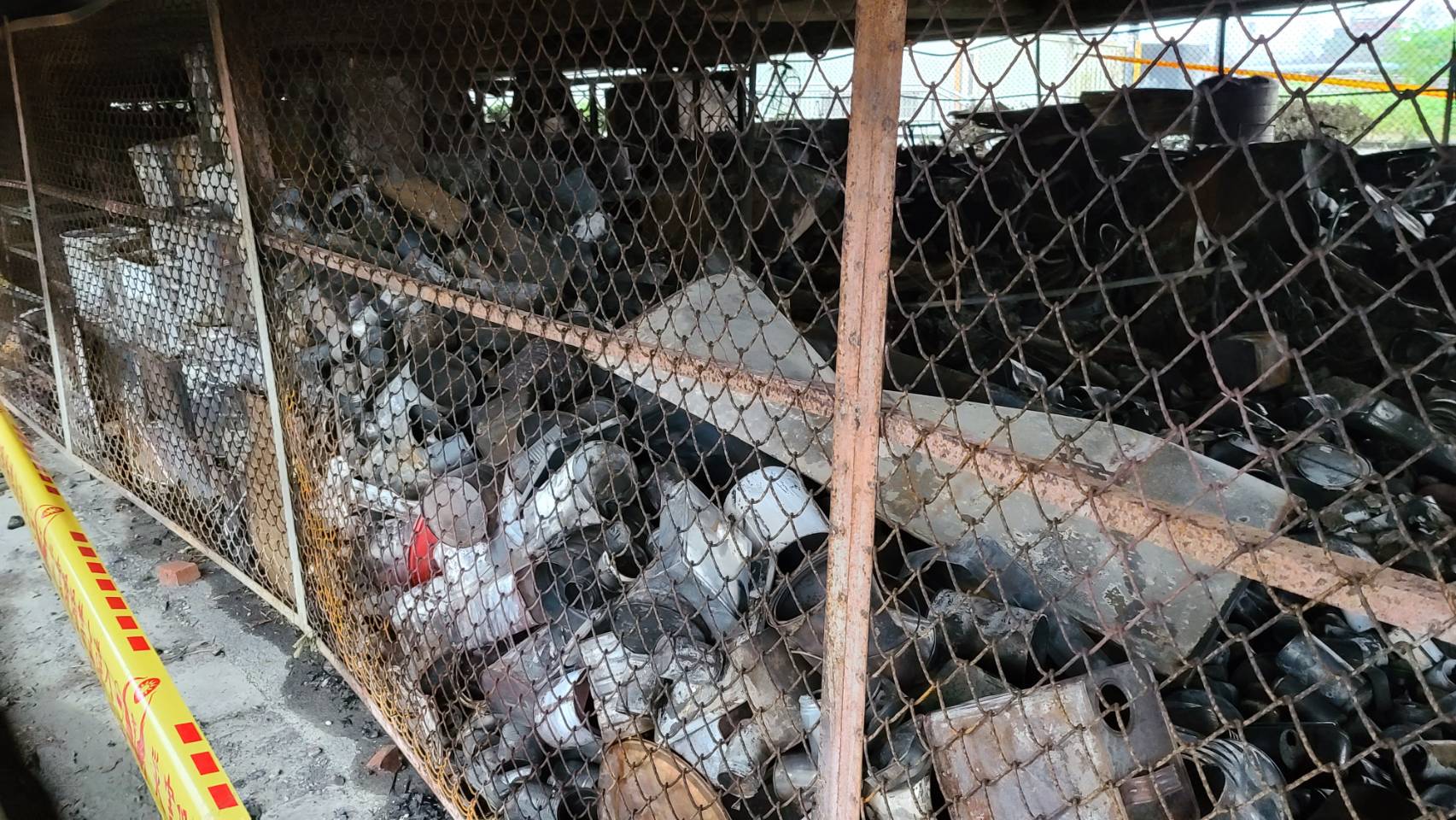 羅東光榮陸橋下回收場燒出多少問題
