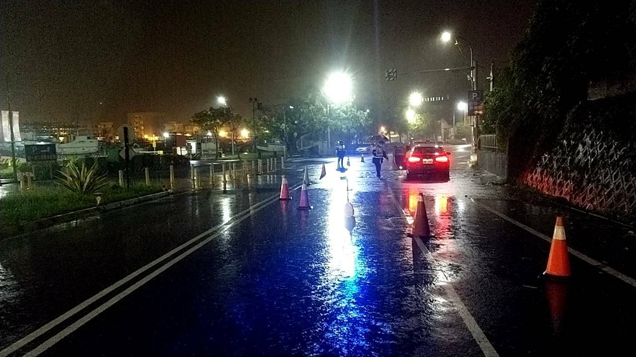 蘇澳局部地區淹水及土石坍塌