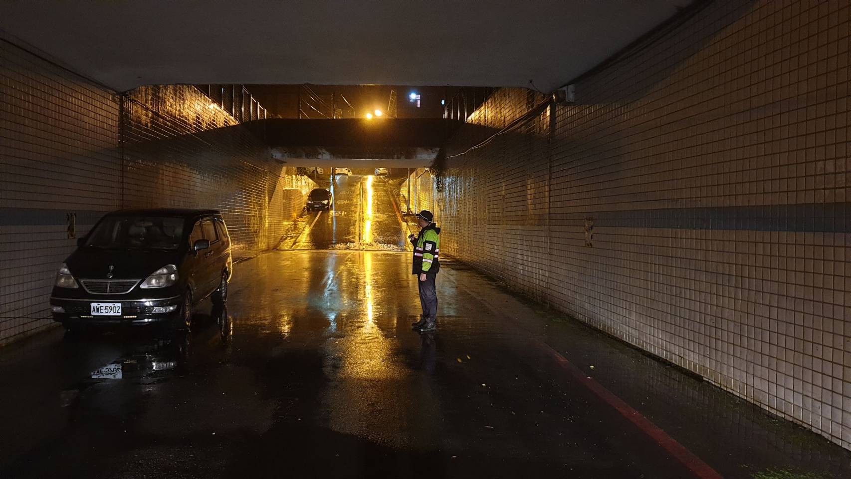 蘇澳局部地區淹水及土石坍塌