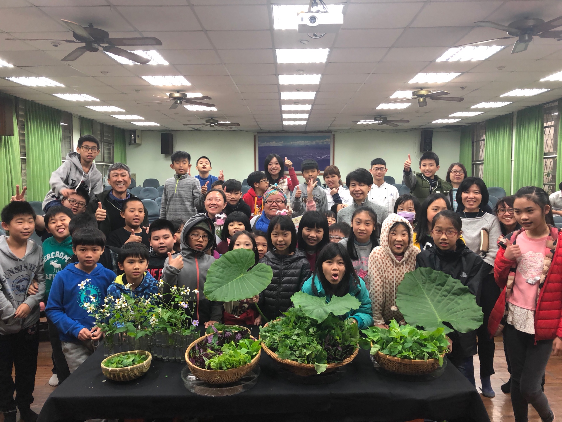 餐桌是成長的美好記憶 阿比野菜宴在岳明國小  