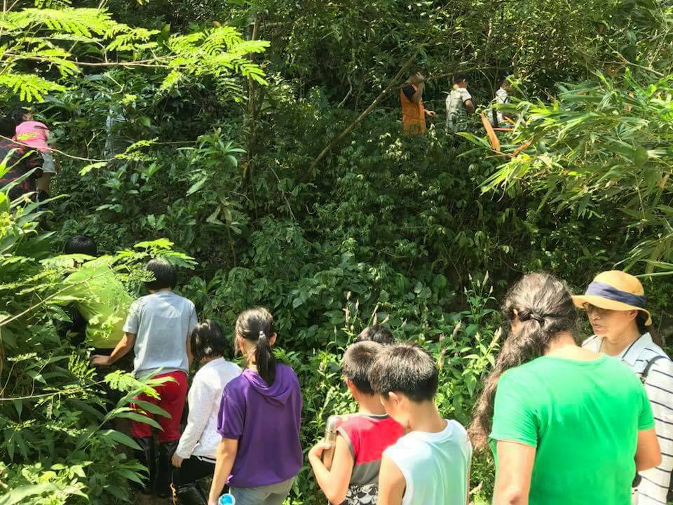 台化送愛蘇海扶少團 永樂國小攜手走讀山野 