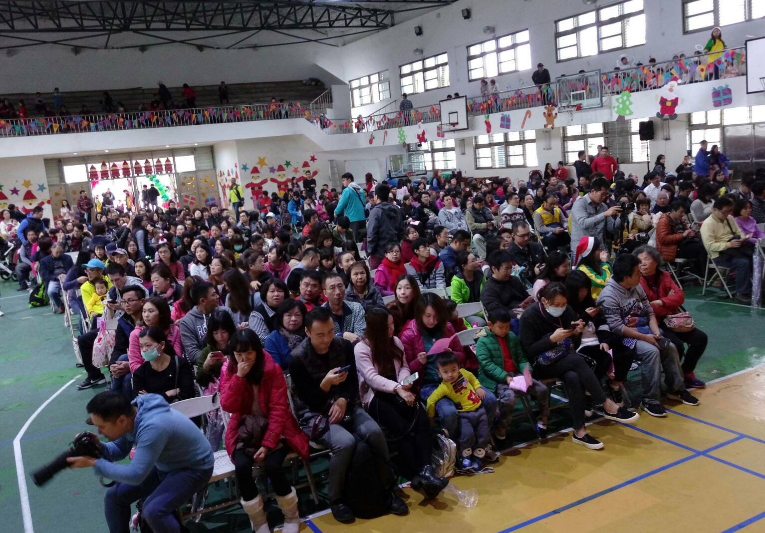 芝麻村幼兒園『2017愛在聖誕』 現場『嗨翻天』