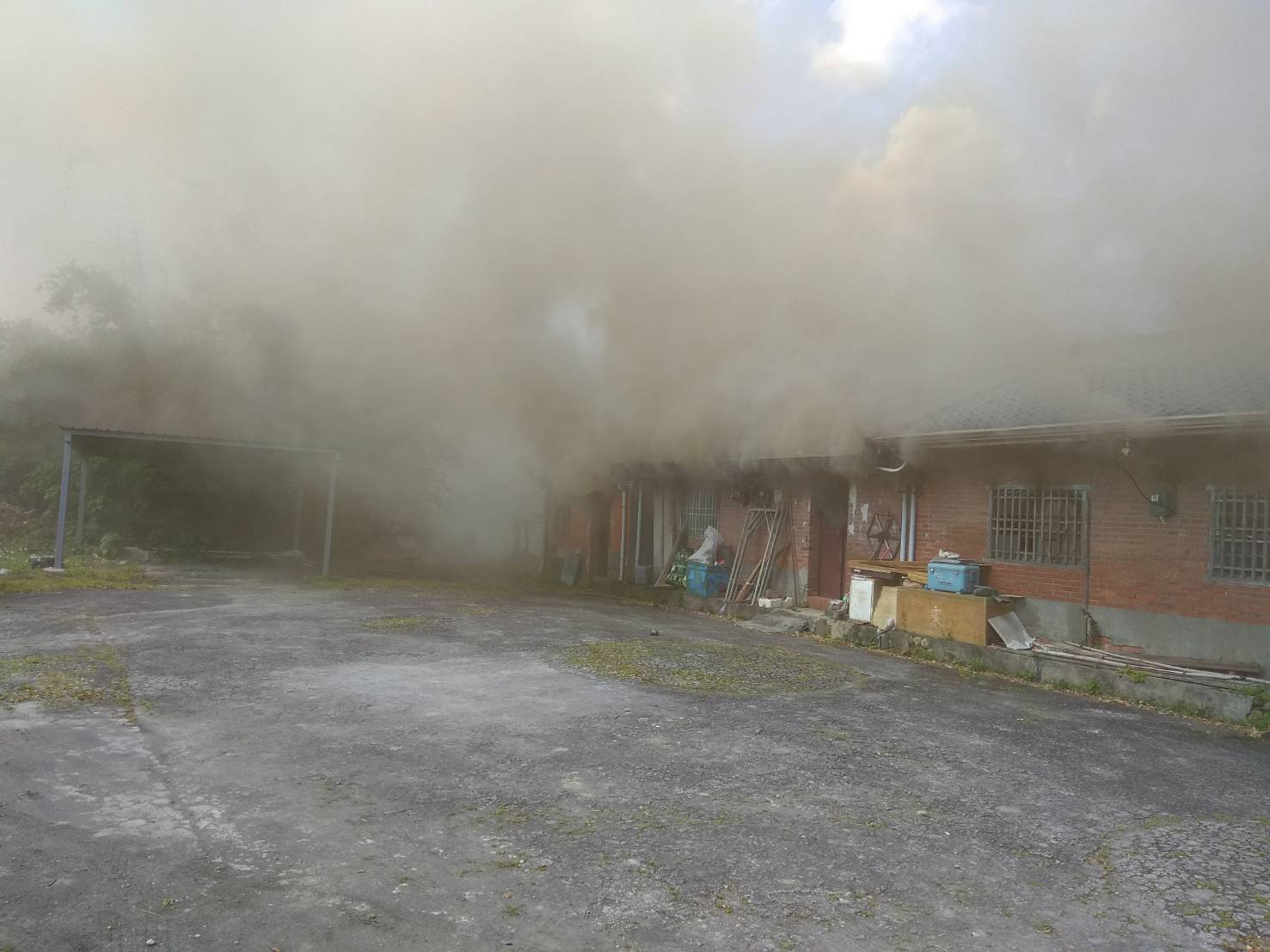 五結鄉復興三路發生火警