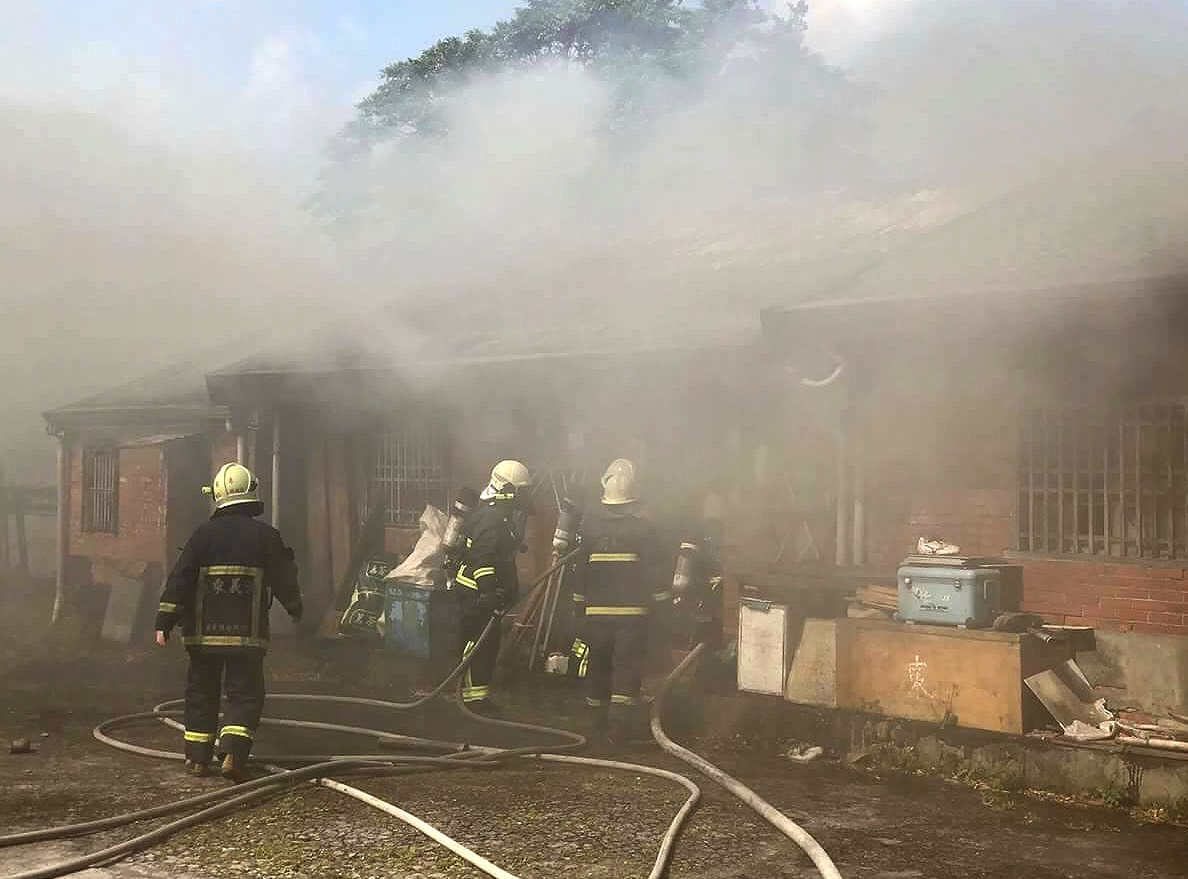 五結鄉復興三路發生火警