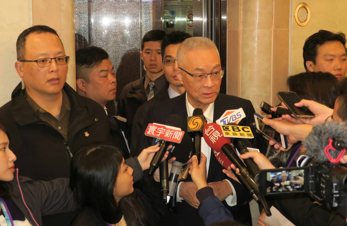 遭指卡韓 吳敦義:無論主動被動 參加初選一定要登記繳費