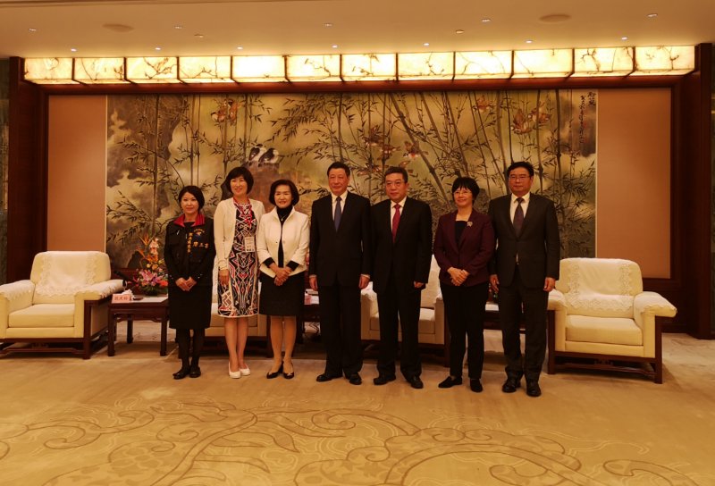 上海市應勇市長親自接見