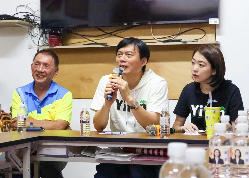 林國漳、韓瑩前往高鐵特定區傾聽居民心聲