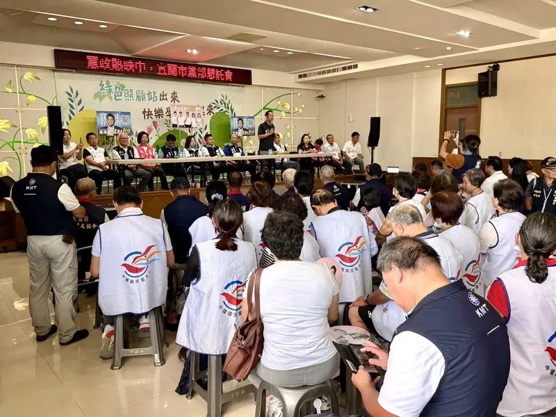 吳宗憲宜蘭市懇託會湧300人~全縣鐵路高架、產業招商成主軸