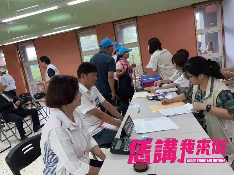 林宜弘完成縣議員候選人登記
