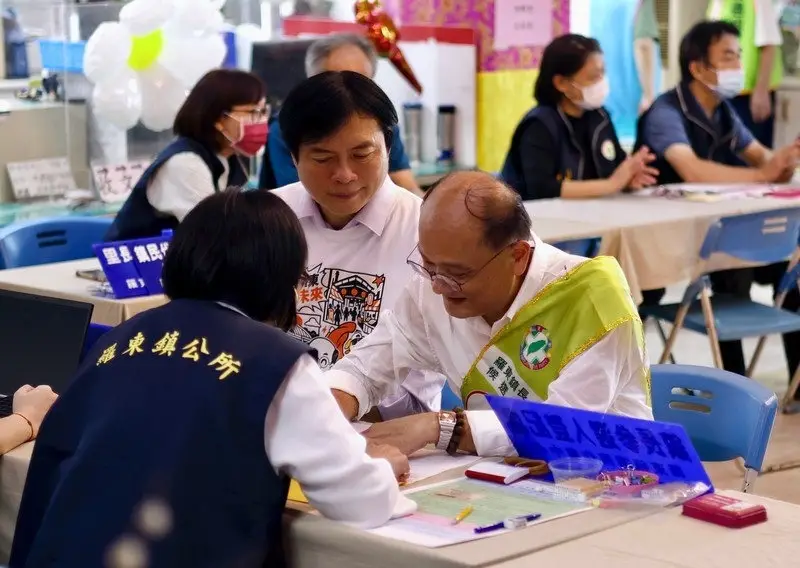 黃適超完成羅東鎮長參選登記～端五大願景拚重振商業城市地位
