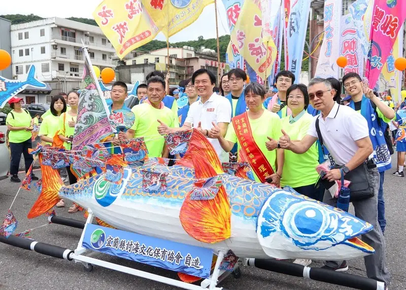 南方澳鯖魚節30周年～林國漳踩街力推「海洋新宜蘭」