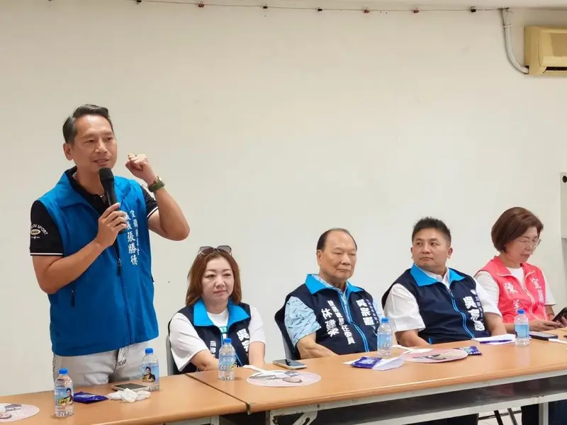 吳宗憲、張勝德掃街行程
