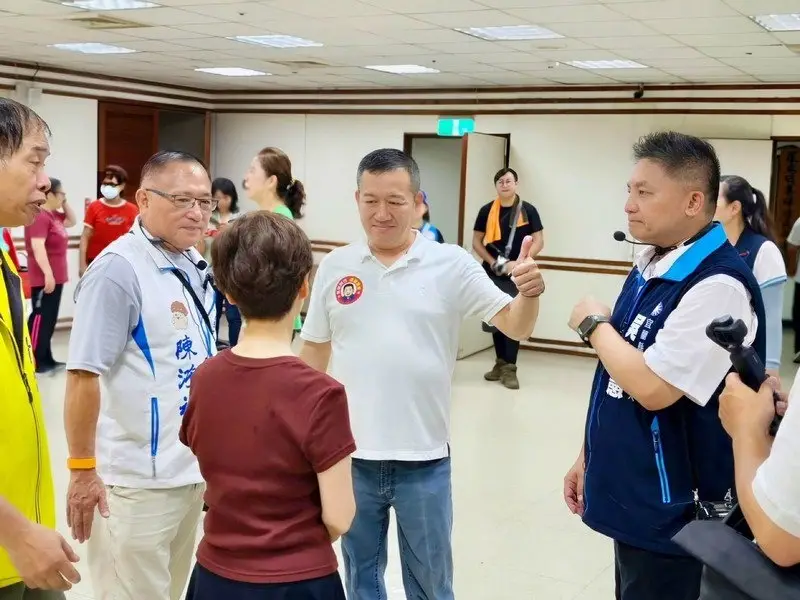 吳宗憲、張勝德掃街行程