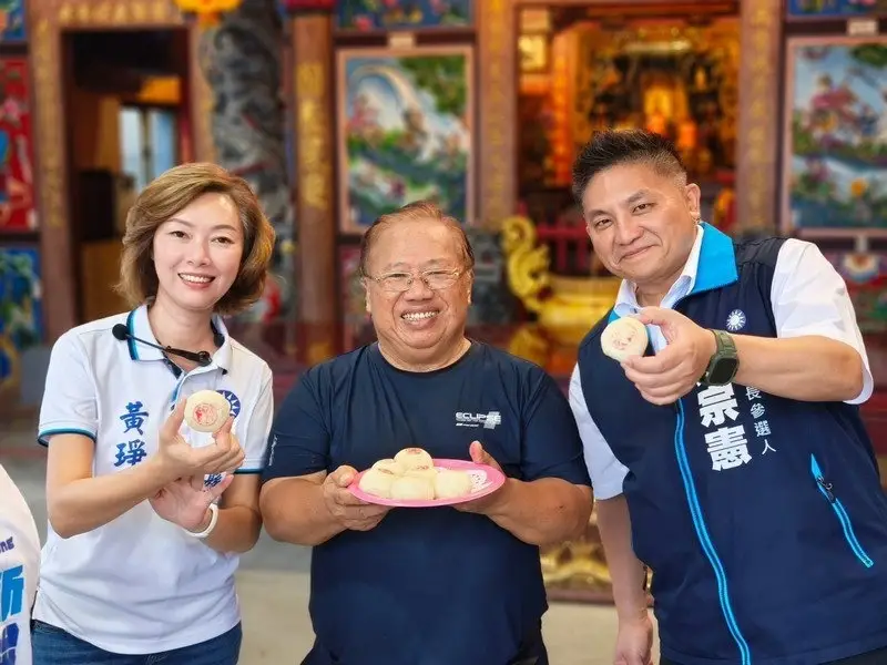 吳宗憲、張勝德掃街行程