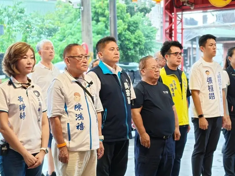 吳宗憲、張勝德掃街行程