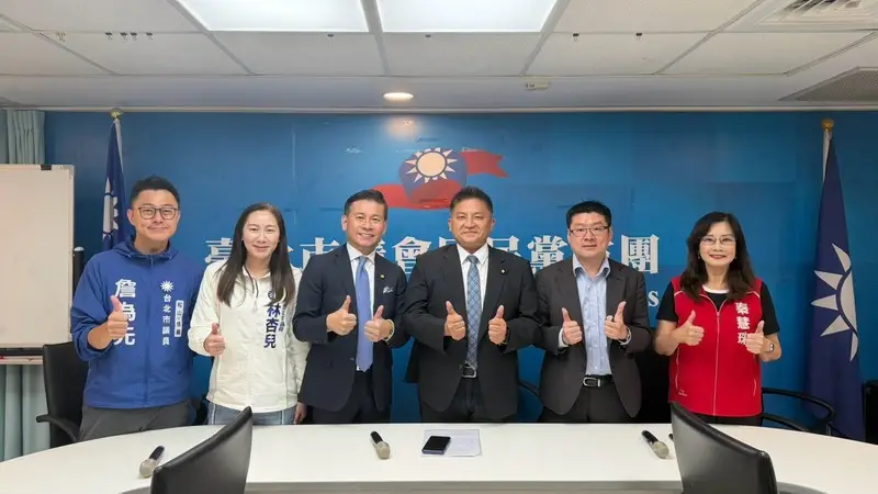 吳宗憲拜會台北市議會交流北宜合作構想