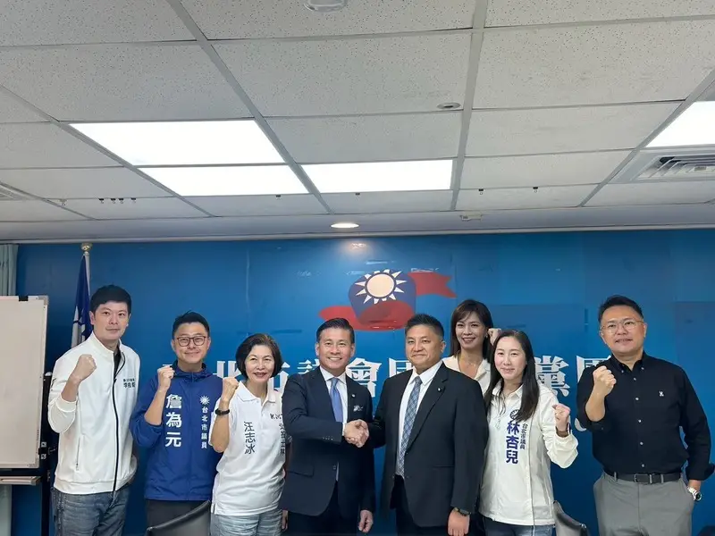 吳宗憲拜會台北市議會交流北宜合作構想
