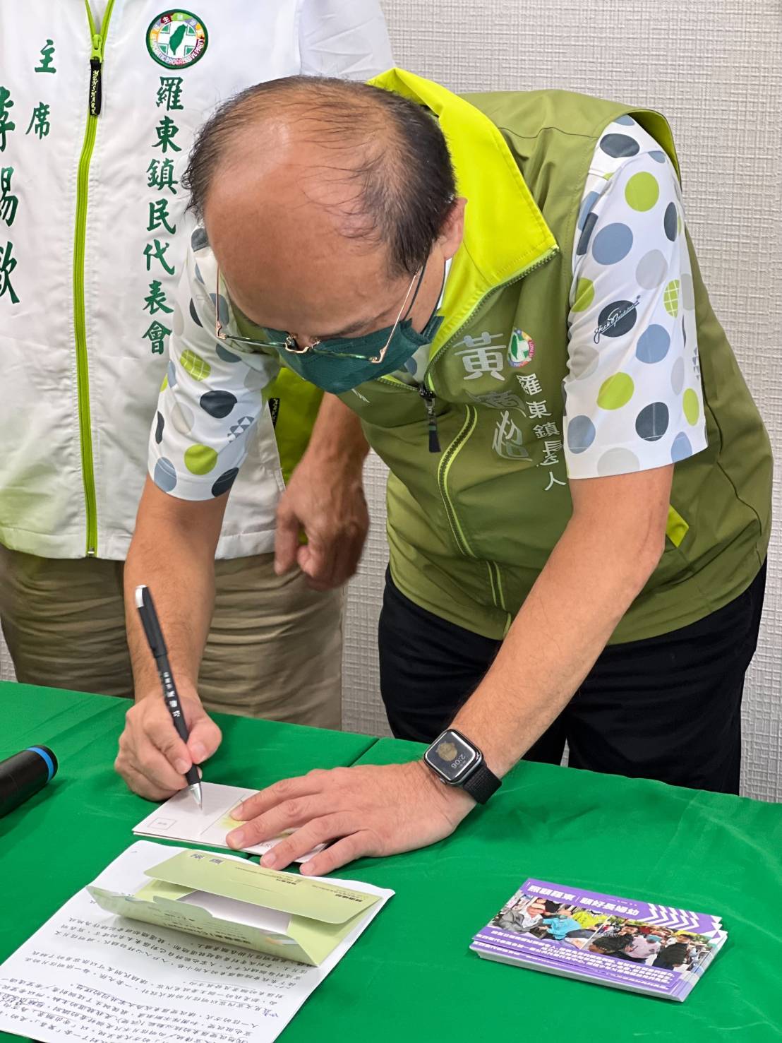 羅東鎮長參選人黃適超