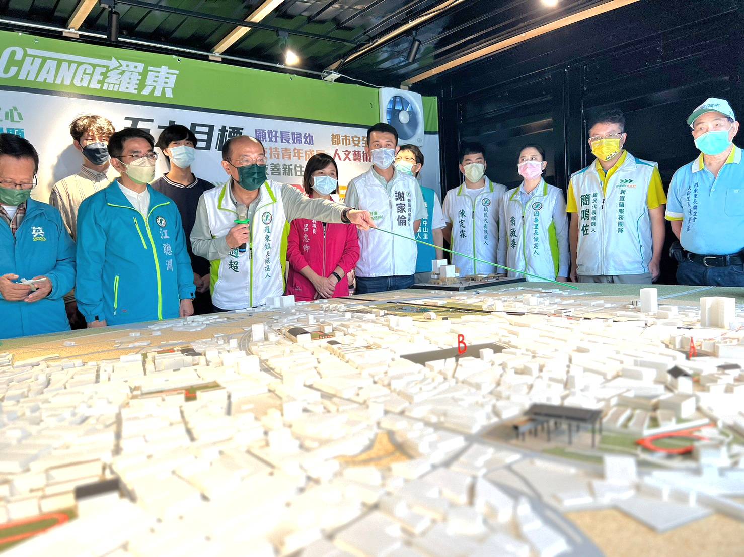 羅東鎮長候選人黃適超