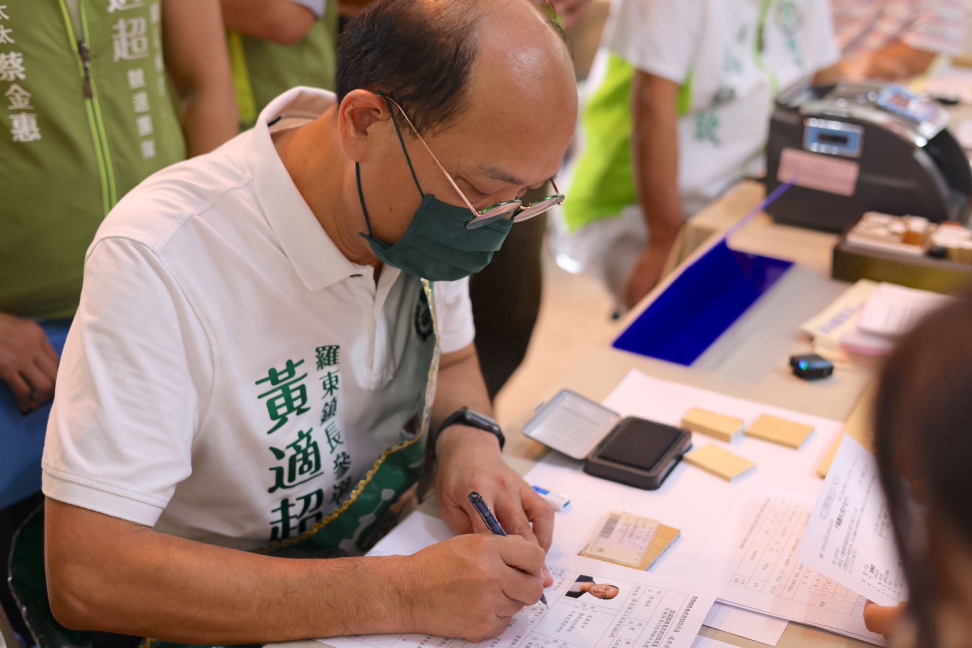 羅東鎮長參選人黃適超