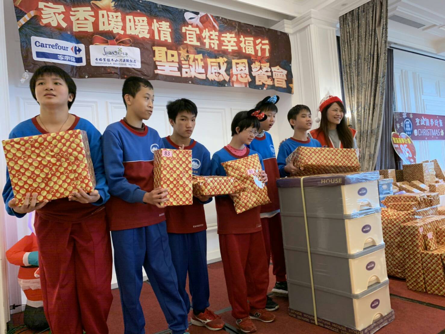 企業溫馨送暖  宜蘭特教生驚喜慶耶誕