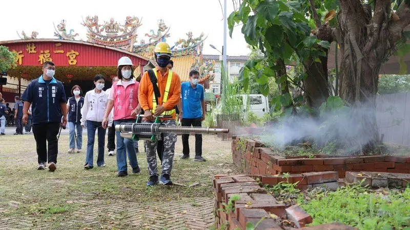 宜蘭市登革熱防治環境清潔消毒