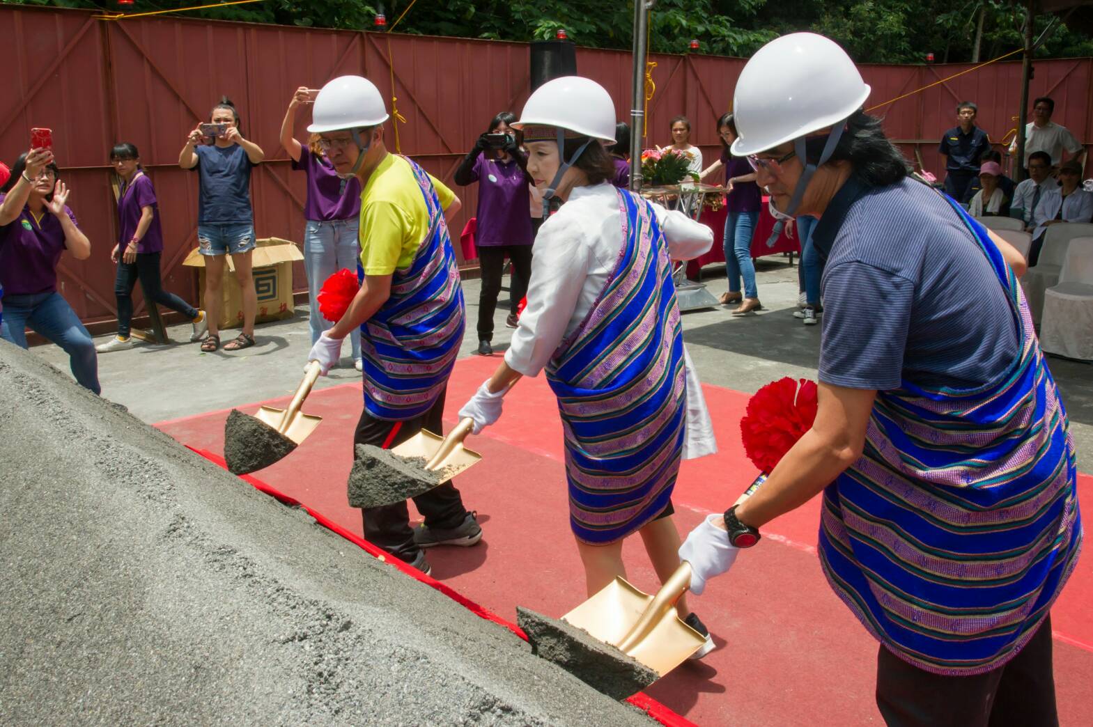 宜縣最南端澳花村衛生室重建工程 林姿妙親臨主持動土