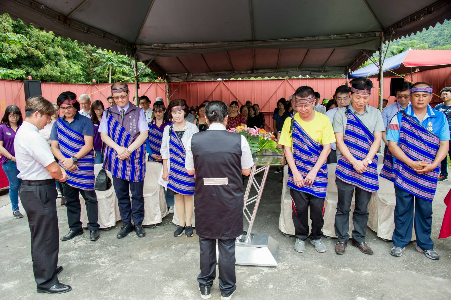 宜縣最南端澳花村衛生室重建工程 林姿妙親臨主持動土