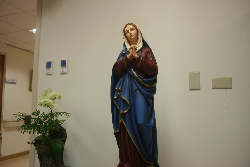 羅東聖母醫院安寧病房聖母肖像