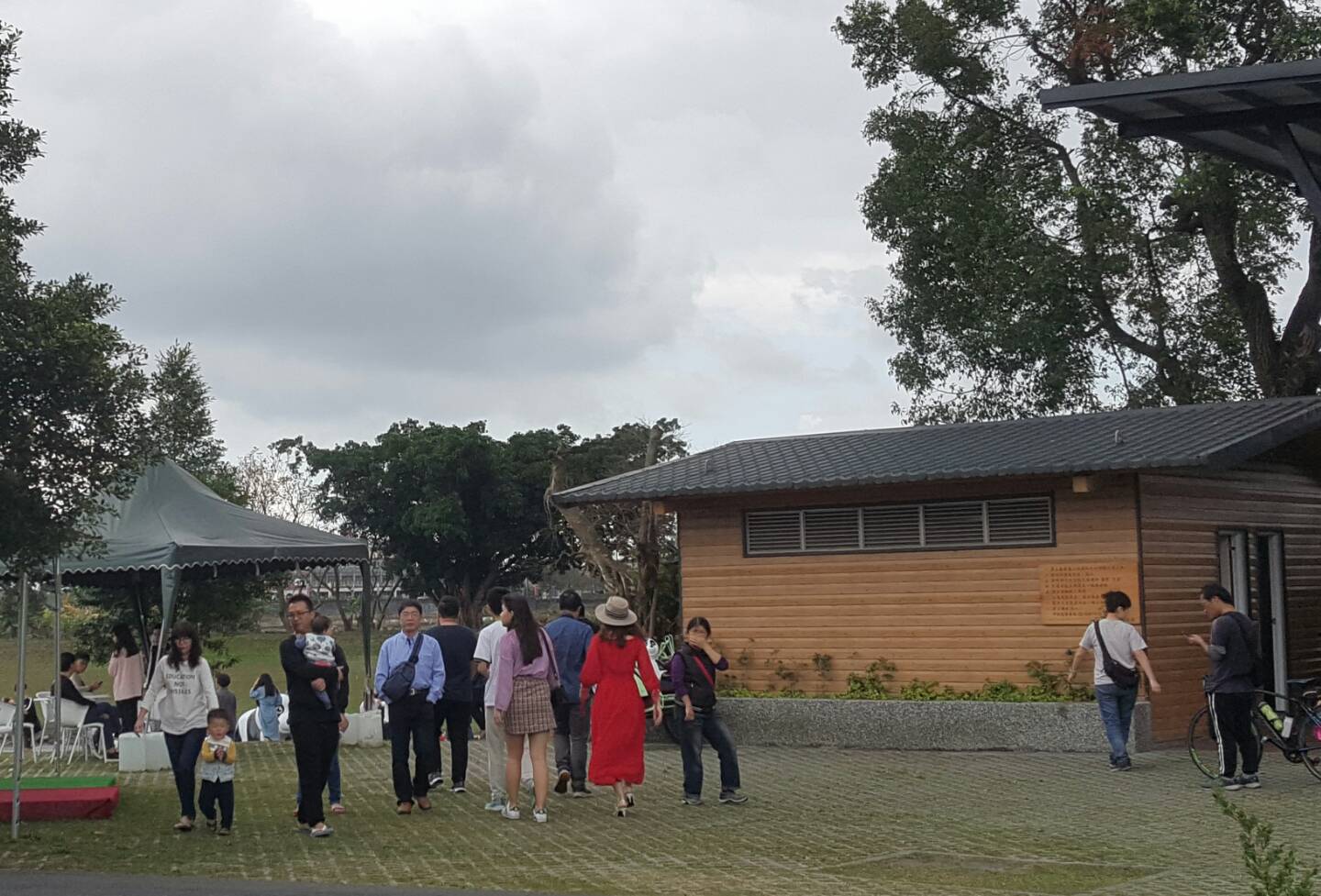 貓熊出沒竟成網紅 三星安農溪畔打卡新景點