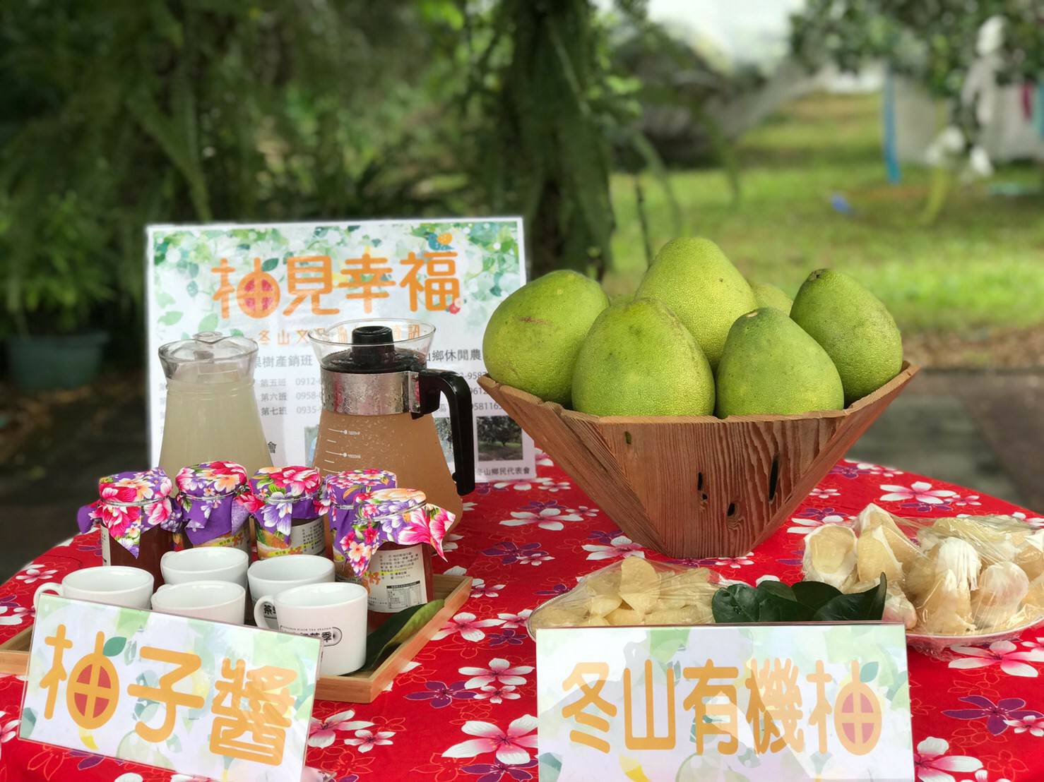 冬山文旦柚細緻多汁蓋好吃