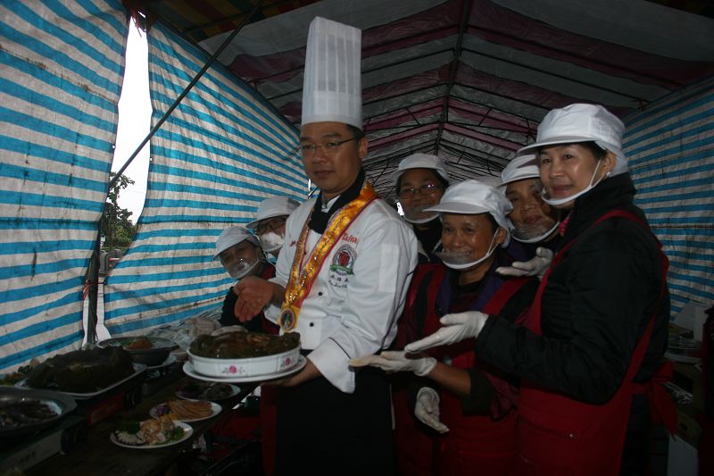 五星級大廚林錦成親手製作的料理