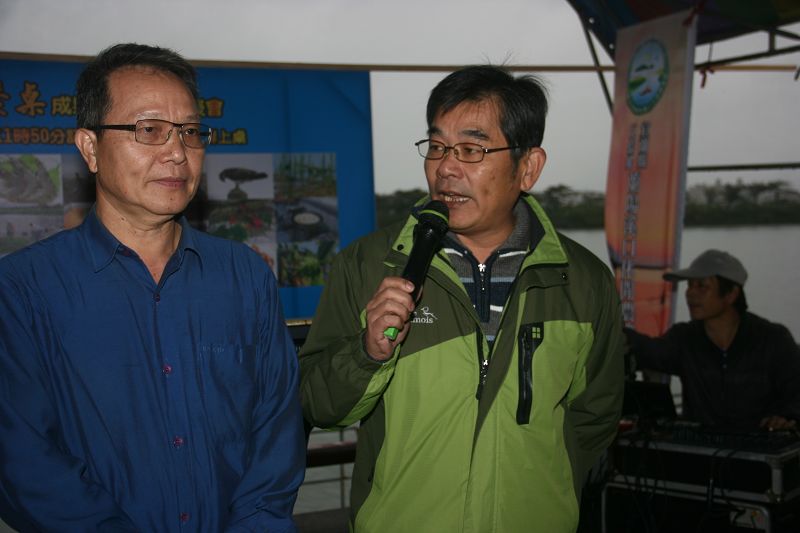 五結鄉長簡松樹歡迎大家到五結做客