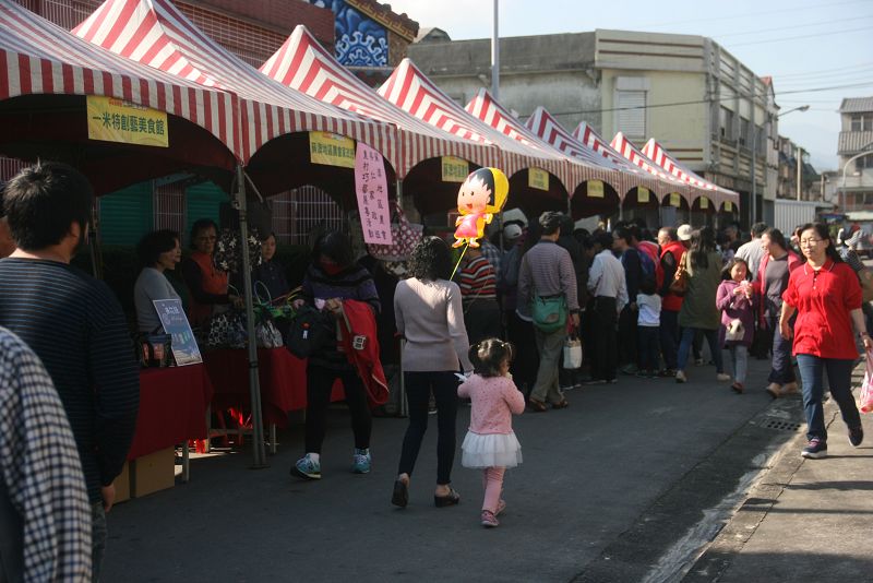 黃金蘿蔔節出現人潮