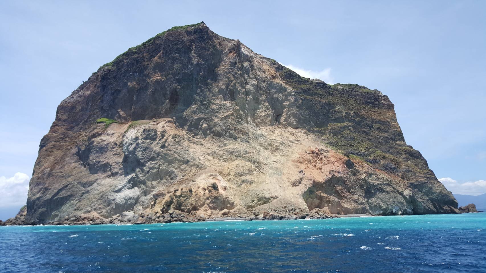 崩塌後的龜首現況