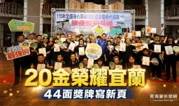有愛無礙全力以赴！宜蘭身障國手勇奪20金～獎勵金95.5萬元創新高
