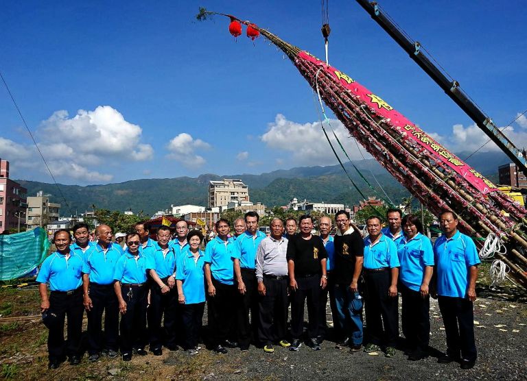 頭城搶孤之中元節---送飯棧/飯棧運上飯棚【影音新聞】