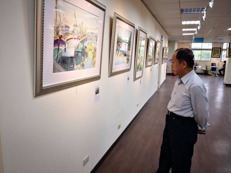 水水藝廊舉辦林芊佑書畫創作個展