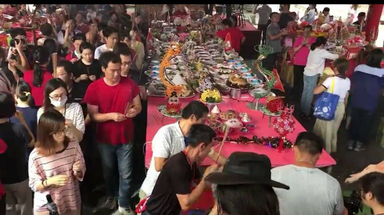 傳藝文昌祠眾店舖爭博頭家爐主 新任爐主-燭火相傳【影音新聞】