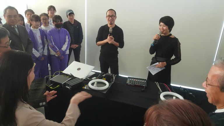 集聲光、視覺、聽覺及音樂雷射科技 藝術家姚仲涵在文化工場展出【影音新聞】