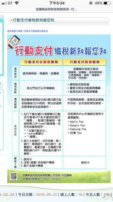 使用行動支付繳牌照稅中獎名單出爐！二十名幸運兒各得千元禮券