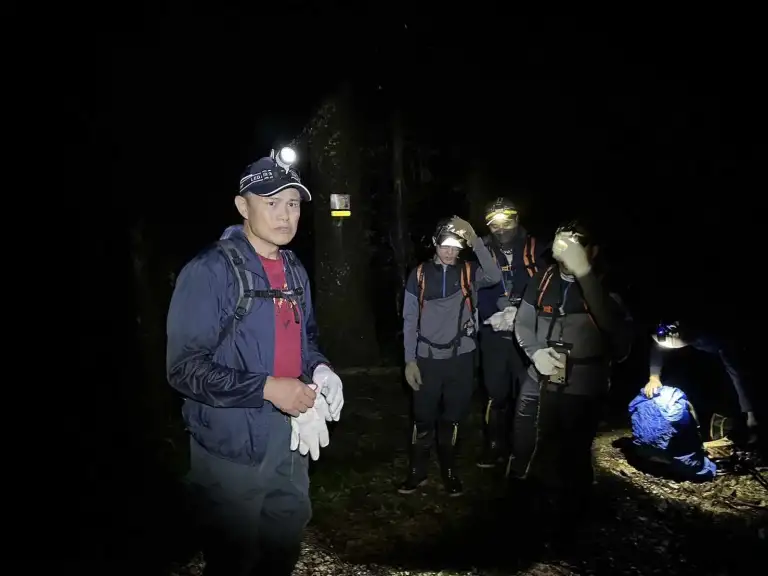 登山客遭蛇吻 三星警方緊急上山救援
